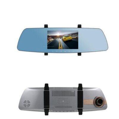 5 inch vehicle recorder high definition double lens inverted image