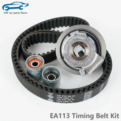 06D109119B 148-tooth EA113 2.0T Toothed Belt Tensioner Engine Timing Kit For Audi A4 A6 VW Jetta Golf GTI MK5 Eos 06D 109 243 B