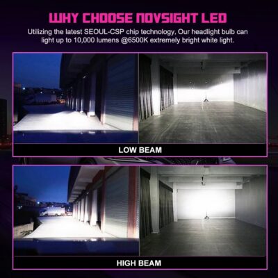 1 Pair H7 LED Headlights For Car H4 LED H11 H1 9005 9006 HB3 HB4 10000LM 6500K 50W Auto 12V LED Fog Light Bulbs