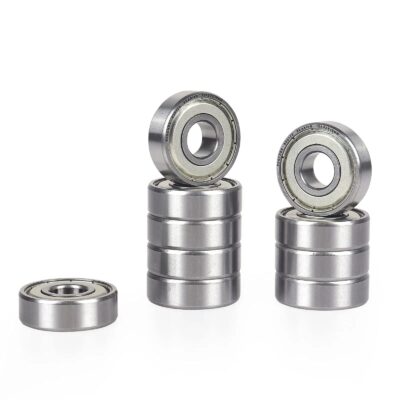 10PCS ABEC-5 608 6200 6201 6202 6203 6204 6205 6206 6207 6208 ZZ 2RS Metal seal High quality deep groove ball bearing 12x32x10mm