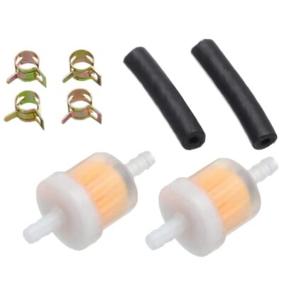 1x Universal Motorcycle Right Inline Fuel Filter For Parking Fuel HeatingHeater Diesel Gasoline Filter Oil Filter For Car