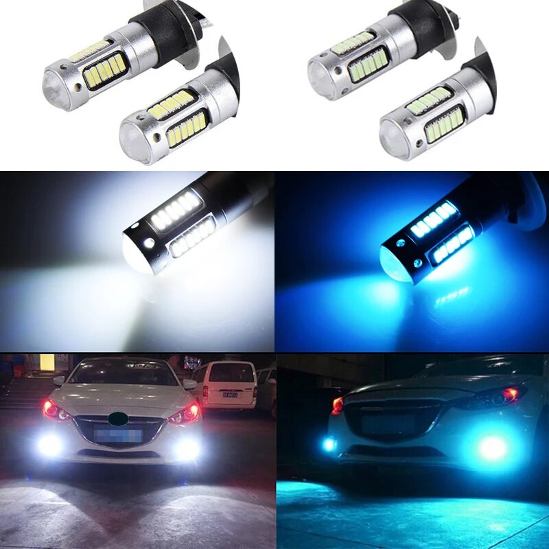 2x-881-H27-H27W-2-Led-Bulb-Super-Bright-Auto-Fog-Lamp-Day-Running-Light-Auto-5