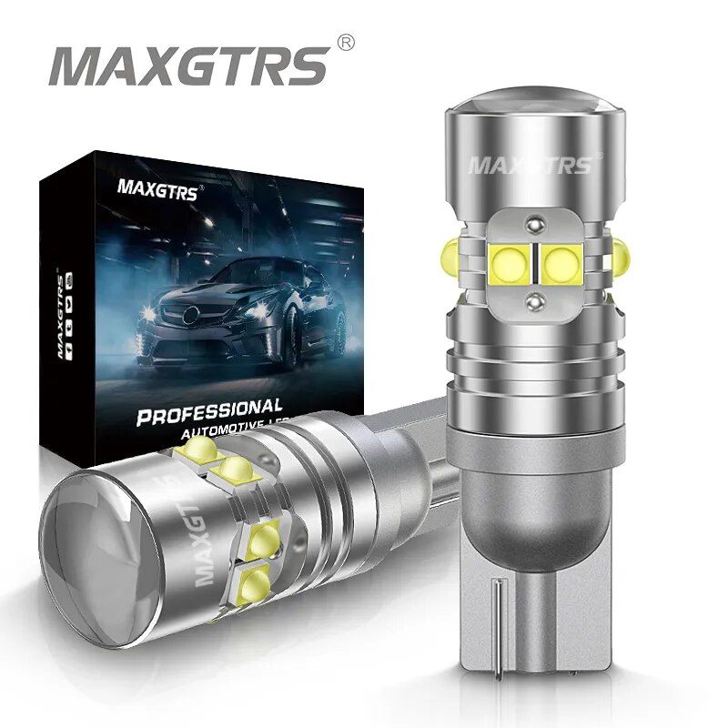 2x-w5w-168-T10-LED-50W-Extreme-Bright-Chip-XB-D-Bulbs-For-Car-Parking-Clearance