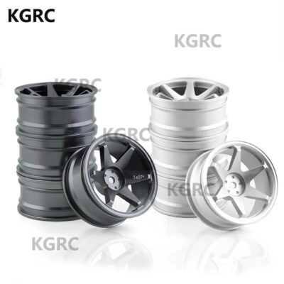 4pcs Metal Wheel Rim For 1/10 RC On Road Drift Car HSP 94122 TAMIYA TT02 XV01 KYOSHI YOKOMO WLtoys HPI