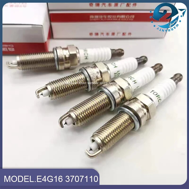 4pcs-set-Spark-Plugs-For-Chery-A1-A3-A5-Tiggo-3-Arrizo-1-6L-SQRE4G16-Engine