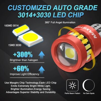 5x Flash Strobe T10 194 168 Led Bulb w5w 3014 Chip Car Clearance Lights Reading Interior License Plate Lamp White Red Yellow