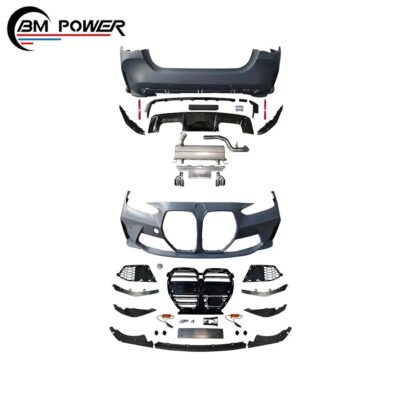 Automobiles Exterior Body Parts For 4 Series G22 M4 Bodykit Car Front Rear Bumpers Grille Diffsers Exhaust Pipes G22 M4