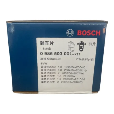 【Big Sale】BOSCH Front Brake Pad For Volkswagen Santana 2000 3000 VISTA 1.8 1995-2003 0986503001 1916151514 3256981514 330698151D