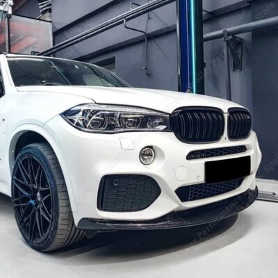 Car Front Bumper Splitter Lip Body Kit Spoiler Gloss Black Canard For BMW X5 F15 M Sport 2014 2015 2016 2017 2018 Accessories