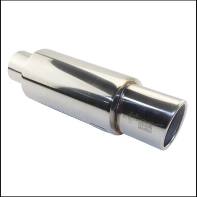 Car Styling Exhaust Tip Oval Muffler Tail Pipe Mufflers Motorcycle High Quality Universal Stainless Steel Interface 51 57 63mm