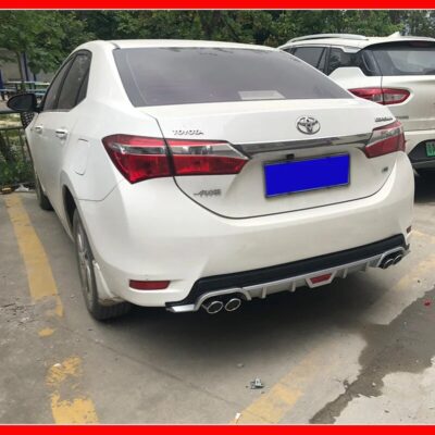 Cool2022 Suit For Toyota 14-18 Corolla Special Spoiler Rear Lip Bumper Explosive Modification Parts Body Kits Car Accessories