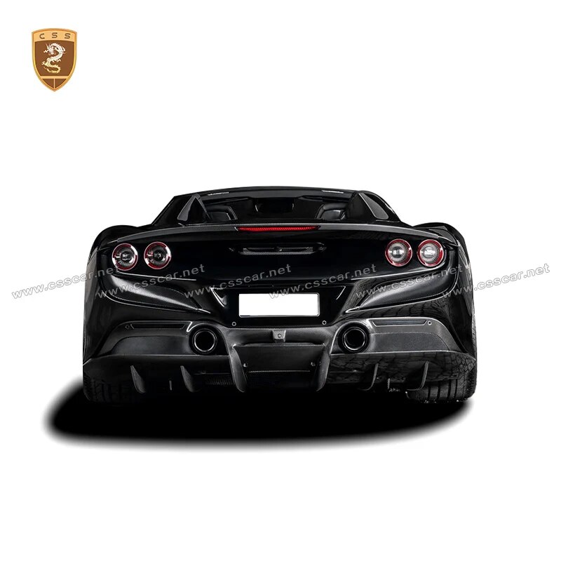 Dry-Carbon-Fiber-Body-Kit-For-Ferrari-F8-N-Style-Rear-Diffuser-Rear-Lip-Car-Accessories-1