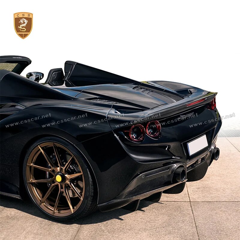 Dry-Carbon-Fiber-Body-Kit-For-Ferrari-F8-N-Style-Rear-Diffuser-Rear-Lip-Car-Accessories-2