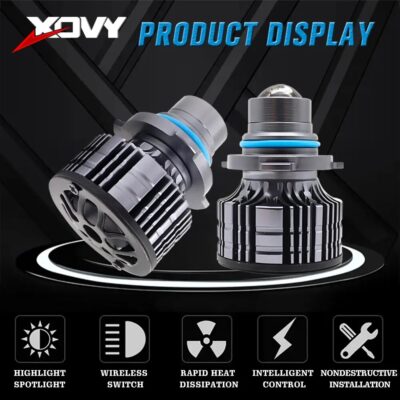 Laser Lens 50W H7 Led Headlight Bulb H11 Led Headlamp H8 H9 9005 HB3 9006 HB4 2500K 3000K 6000K Turbo Fog Light For Car 12V