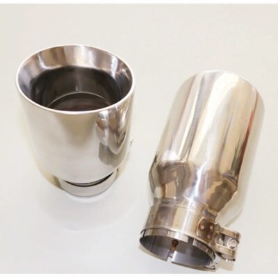 Newest Style Stainless Steel Universal Exhaust System End Pipe Car Exhaust Tip 1 Piece