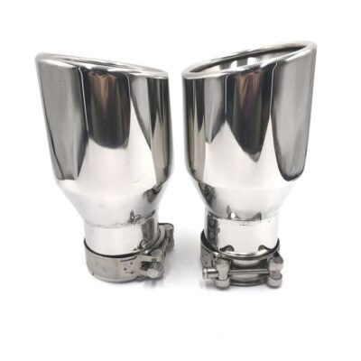 Newest Style Top Quality 304 Stainless Steel Universal Exhaust System End Pipe Car Exhaust Tip 1 Piece