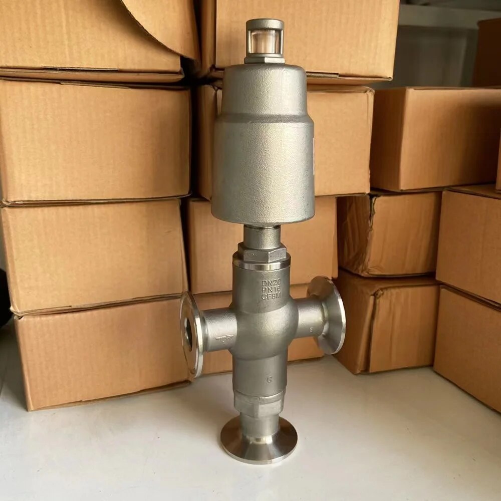 Pneumatic-3-way-angle-seat-piston-stop-shut-off-valve-3