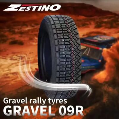 ZESTINO rally gravel tyre with full size tires on rallycross track 205/65R15 195/70R15 185/65R15 R13 R14 R15