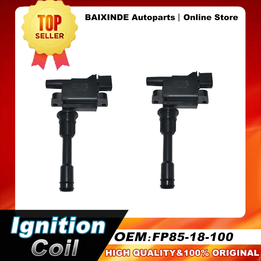 1-2PCS-OEM-FP85-18-100-FP8518100-1788310-Ignition-Coil-For-Mazda-Protege-2-0L-01