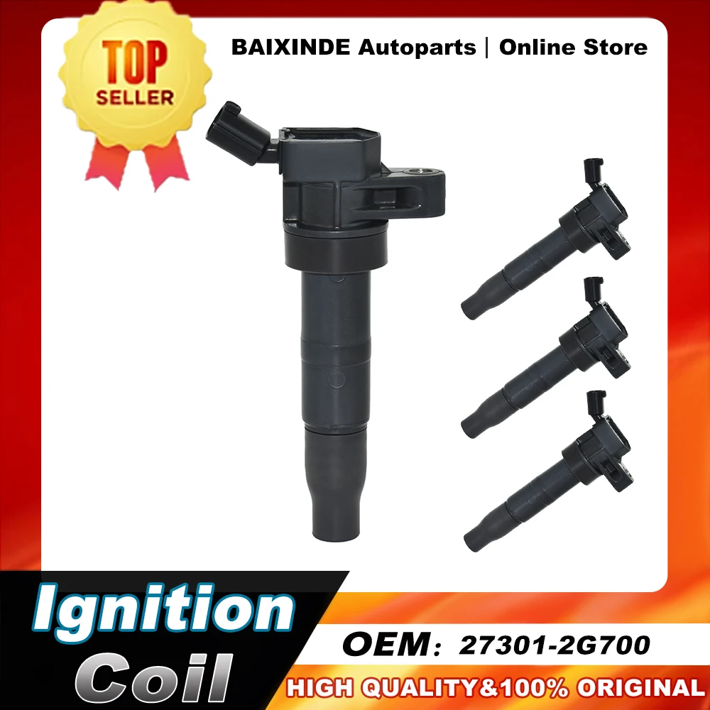 1-4PCS-OEM-27301-2G700-Ignition-Coil-For-Kia-Sportage-2011-2016-2-4L-2359CC-Auto
