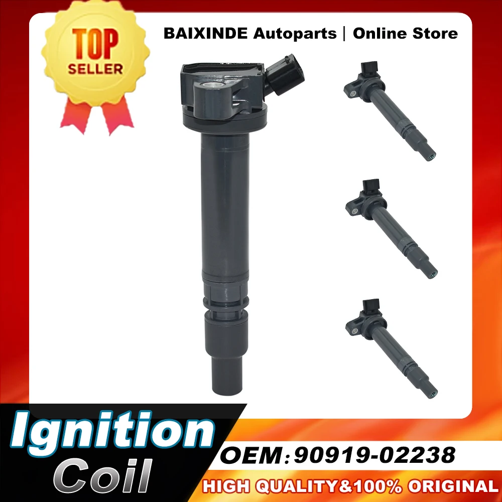 1-4PCS-OEM-90919-02238-9091902238-Ignition-Coil-Fits-for-Toyota-Celica-Pontiac-Vibe-Corolla-Matrix