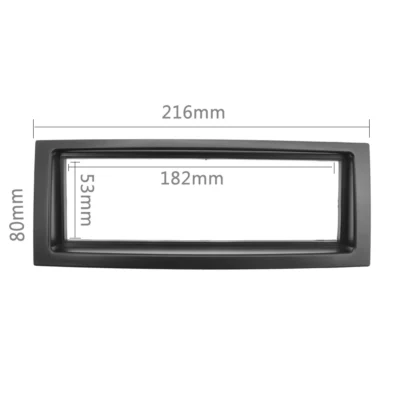 1 Din Fascia for 2005 Citroen C5 Stereo Car Refitting Radio Frame Panel Bezel Dash Mounting Refitting Kit Installation