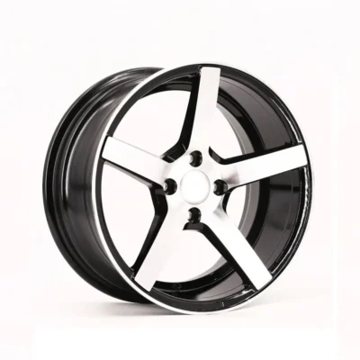 15 Inch Certificated Black Machine Face Mag Alloy Car Wheels For Racing Cars