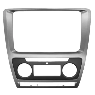 2 Din Radio Fascia for Skoda Octavia Audio Stereo Panel Mounting Installation Dash Kit Trim Frame Adapter 2010~2013