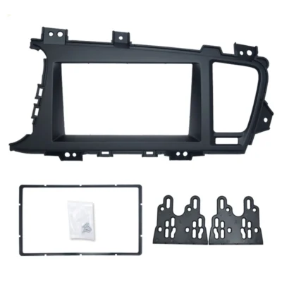 2Din Car DVD Radio Fascia Frame for KIA Optima K5 (LHD) 2010 Dashboard Installation Mount Frame Panel Trim Kit #5163