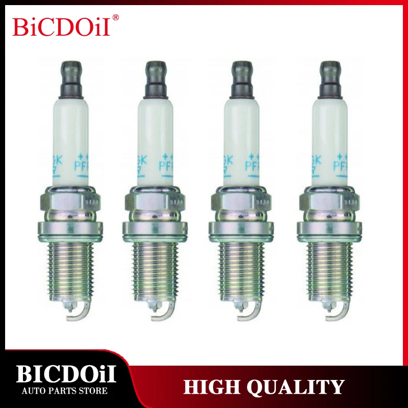 4-6Pcs-101905621-PFR7W-T-14mm-Iridium-Spark-Plug-For-VW-Touareg-Audi-A4-2004-2009