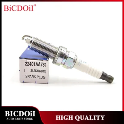 4/6Pcs 22401-AA781 SILZKAR7B-11 Iridium Spark Plug For Subaru Forester Impreza Legacy Crosstrek 2011-2017 22401AA781 SILZKAR7B11