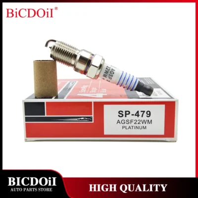 4/6Pcs SP-479 AGSF22WM Platinum Spark Plug Ford F-350 Volvo Jagua Expedition Lincoln Mazda Panoz Peugeot Excursion 14mm Candles