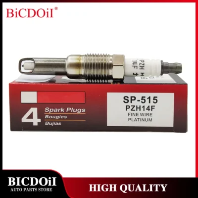 4/6Pcs SP-515 PZH14F Platinum Spark Plugs For Ford Explorer Expedition F150 F250 F350 Lincoln Navigator 5.4L PZH-14-F CYFS-12Y-5