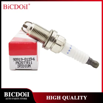 4Pcs/6Pcs 90919-01194 PK20TR11 Normal Spark Plug For Toyota Avalon Camry RAV4 Sienna Audi Solara Lexus ES GS ES300 9091901194