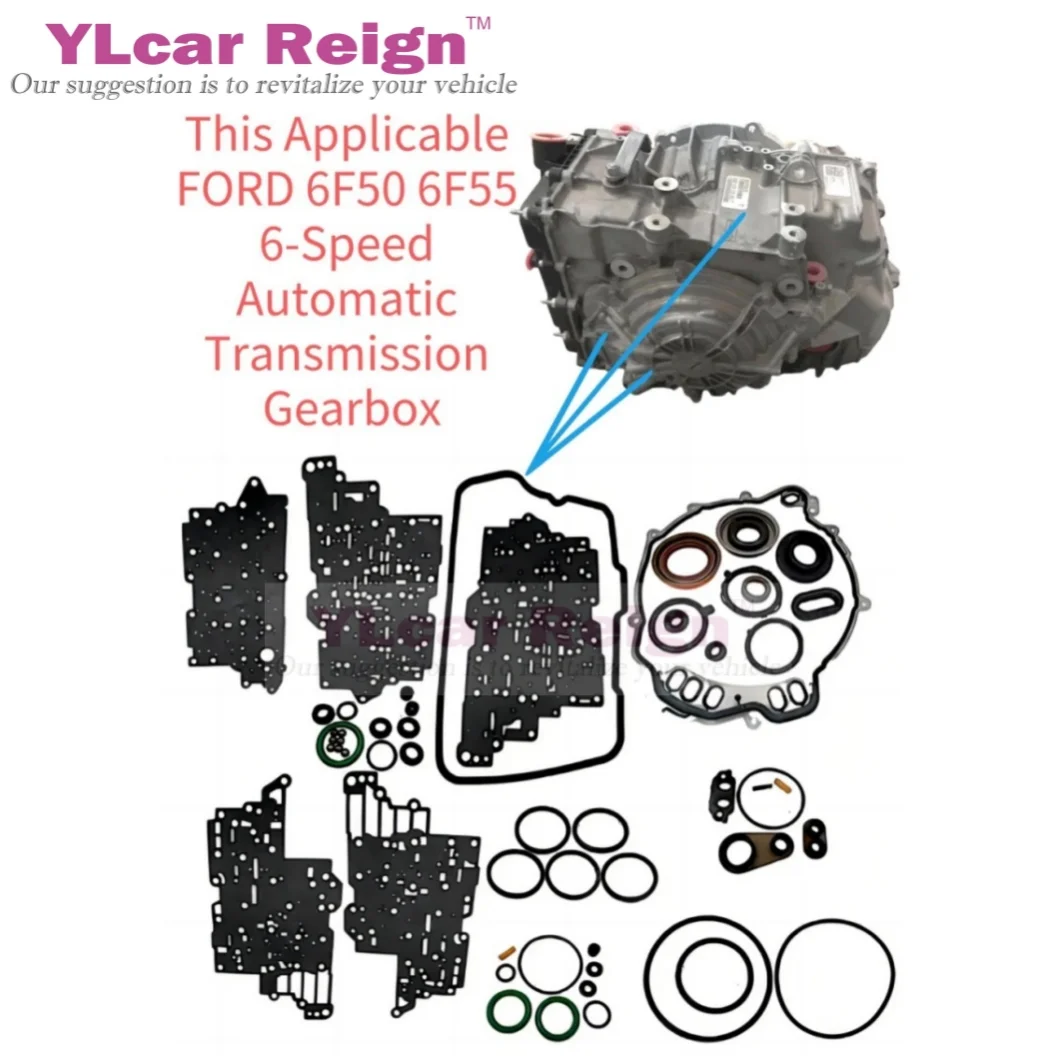 6F50-6F55-6F50N-Automatic-Transmission-Gearbox-Overhaul-Kit-Rebuild-Repair-Seals-Gasket-O-rings-for-FORD-5