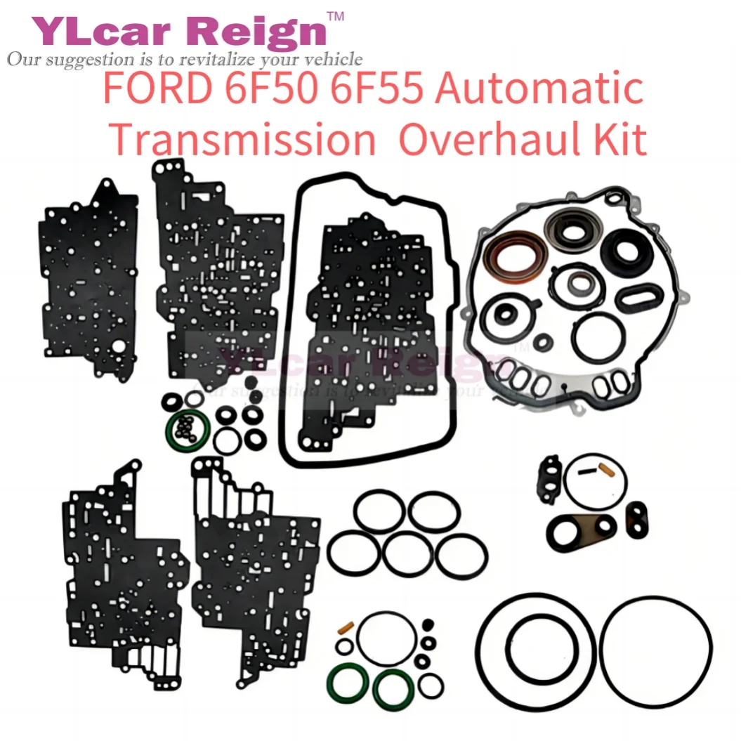 6F50-6F55-6F50N-Automatic-Transmission-Gearbox-Overhaul-Kit-Rebuild-Repair-Seals-Gasket-O-rings-for-FORD
