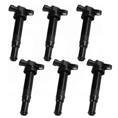 6PCS Ignition Coil Spark Coil 27301-3E100 for Hyundai Santa Fe V6 2.7L Petrol 2007-2009 Kia Optima V6 2.7L Petrol 2006