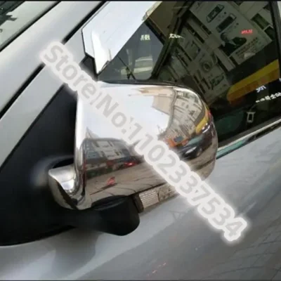 ABS Chrome Rearview mirror cover Trim/Rearview mirror Decoration for Hyundai Santa Fe / IX45 2006~2012 Car styling