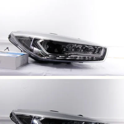 Car Headlight Assembly LED Front Lamp 15-16 New For Chevrolet Cruze Head Lights Yellow Turn Signal DRL Daytime Running Lights