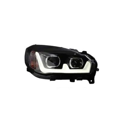 Car Headlights Assembly LED Dynamic Streamer Turn Signal Head Lamp For GREAT WALL M4 2012-UP Daytime Running Lights