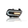 Car LED Headlight Assembly Front Lamp For Dodge Charger 2011-2014 Dynamic Streamer Turn Signal Fog Daytime Running Lights