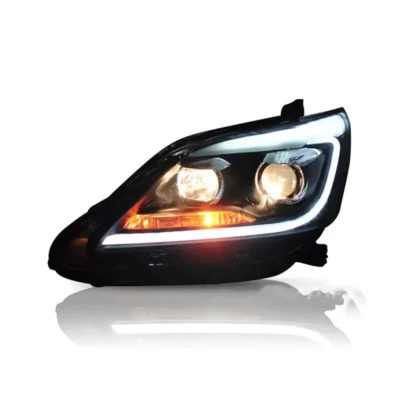 Car LED Headlight Front Lamp Auto Part Accessories For Toyota INNOVA 2012-2015 Dynamic Turn Signal Brake Head Lights