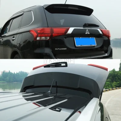 Car Styling ABS Plastic Unpainted Primer Rear Trunk Boot Lip Wing Rear Spoiler For Mitsubishi Outlander 2013 2014 2015 2016 2017