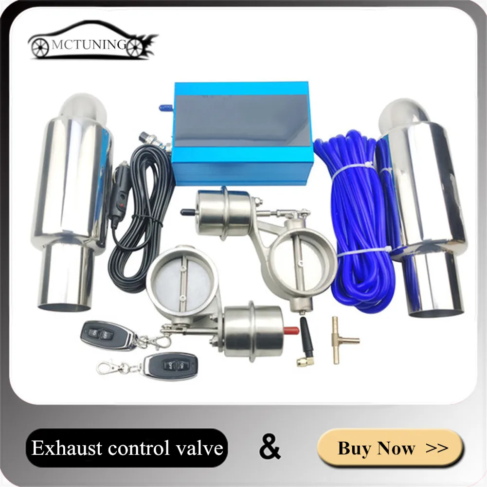 Car-Universal-Valve-51-63-76-MM-Vacuum-Controller-Device-Remote-Controller-Switch-Muffler-tip-Exhaust