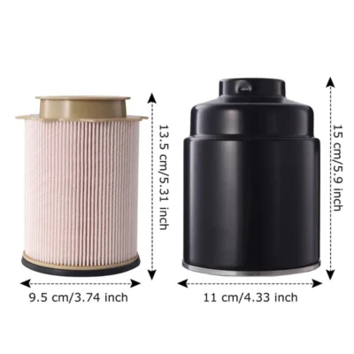 Diesel Fuel Filter Kit for Dodge Ram 6.7L Cummins 2500 3500 4500 5500 2013-2019 68065608AA 68197867AB