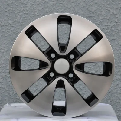 Exporter hot sale alloy silver 41 ET 100 PCD rims for car 14 inch with 4 holes