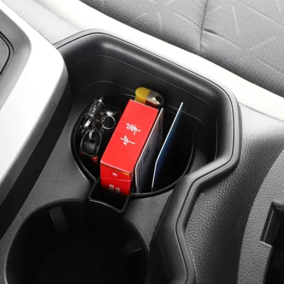 For Toyota RAV4 XA50 2019 2020 2021 2022 2023 Hybrid Car Center Console Water Cup Holder Storage Box phone Container Accessories