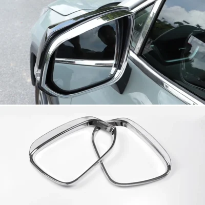 For Toyota RAV4 XA50 2019 2020 2021 2022 2023 RAV 4 Hybrid Car Rearview Mirror Rain Eyebrow Rainproof Covers Trim Accessories