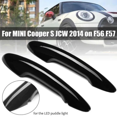 Gloss Black Outside Exterior Door Handle Cover Trim for BMW MINI Cooper R50 R52 R53 R55 R56 R57 R58 R59 R61