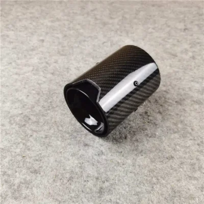 Glossy Black Carbon Car Muffler Tip Carbon Fiber For M135i M140i M235i M240i M335i M340i M435i M440i M Performance Exhaust Pipe